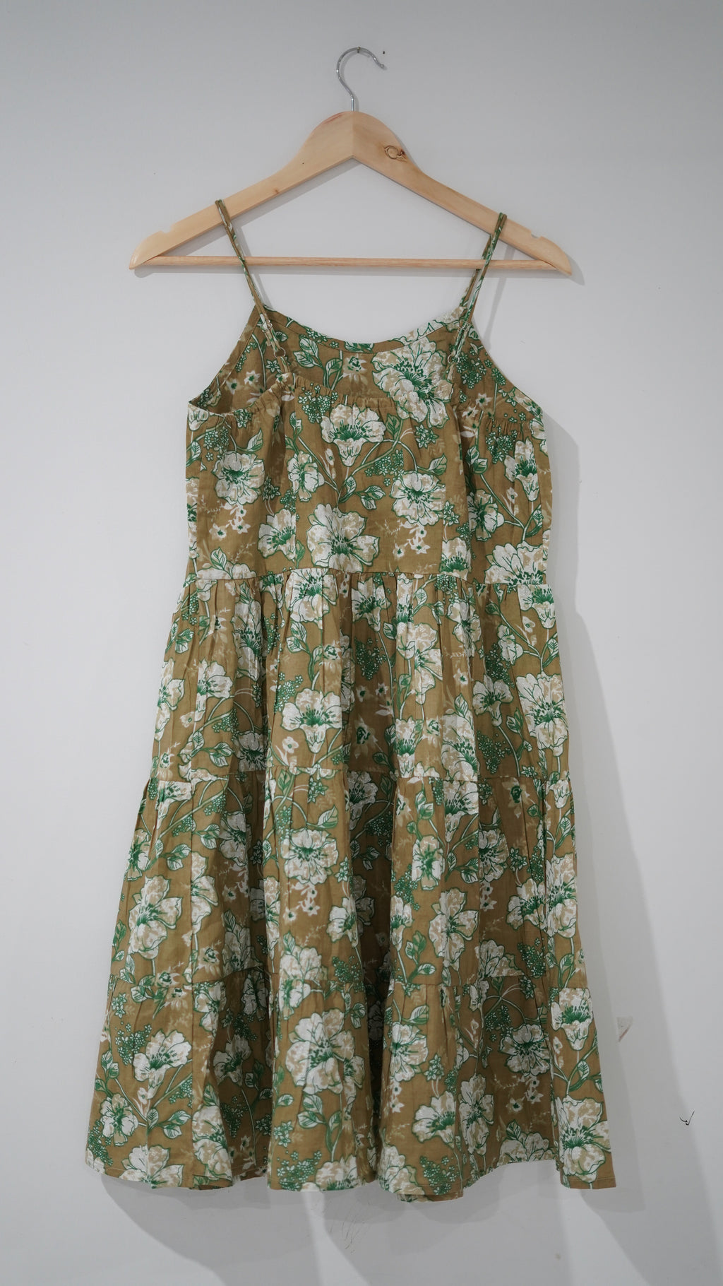 Sora Midi Dress – Floral Cotton Sundress