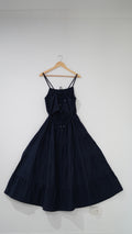 Avira Noir Maxi Dress