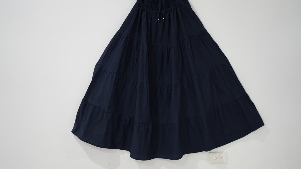 Avira Noir Maxi Dress